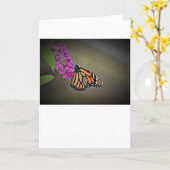 Vlinder, kaart (Gele Bloem)