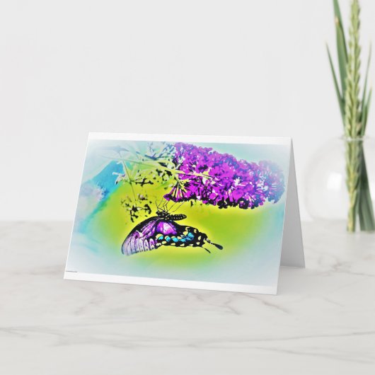 Vlinder, kaart (Voorkant)