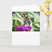 Vlinder, kaart (Gele Bloem)