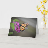 Vlinder, kaart (Gele Bloem)