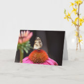 Vlinder, kaart (Gele Bloem)