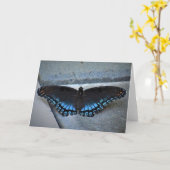 Vlinder, kaart (Gele Bloem)