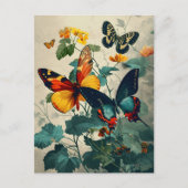 Vlinder Kaleidoscoop:  Briefkaart (Voorkant)