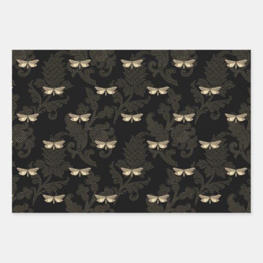 Vlinder & Kant inpakpapier (Voorkant 2)