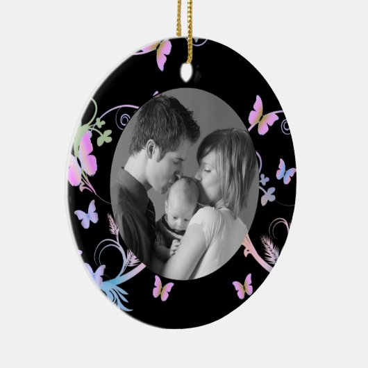 Vlinder Keramisch Ornament (Rechts)