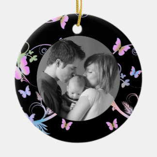 Vlinder Keramisch Ornament