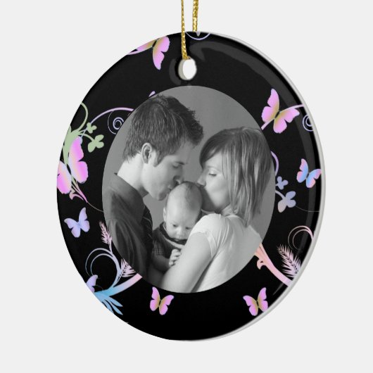 Vlinder Keramisch Ornament (Links)