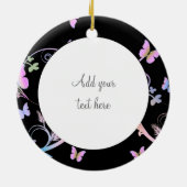 Vlinder Keramisch Ornament (Achterkant)