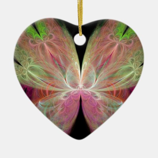 Vlinder Keramisch Ornament (Voorkant)