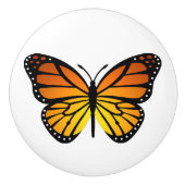 Vlinder Keramische Knop (Voorkant)