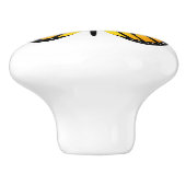Vlinder Keramische Knop (Zijkant)