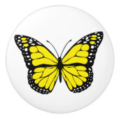Vlinder Keramische Knop (Voorkant)
