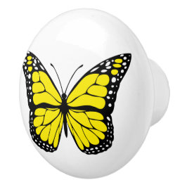 Vlinder Keramische Knop