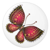 Vlinder Keramische Knoppen en Trekken (Voorkant)