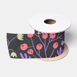 Vlinder Kleurrijk En Bloemen Roos cute Satijnen Lint