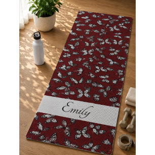 Vlinder Kleurrijk Patroon Yoga Mat