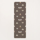 Vlinder Kleurrijk Patroon Yoga Mat (Achterkant)