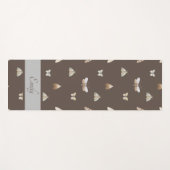 Vlinder Kleurrijk Patroon Yoga Mat (Voorkant (horizontaal))