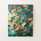 Vlinder  Kleurrijke Relax Ogen Puzzel Legpuzzel (Verticaal)