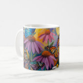 Vlinder koffiemok (Voorkant links)
