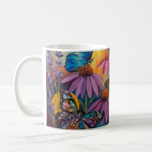 Vlinder koffiemok (Links)