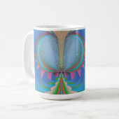 Vlinder Koffiemok (Voorkant links)