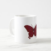vlinder koffiemok (Voorkant links)