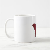 vlinder koffiemok (Links)