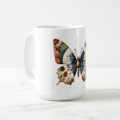 Vlinder Koffiemok (Voorkant links)