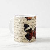 vlinder koffiemok (Voorkant links)