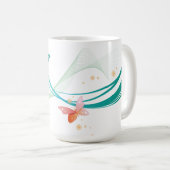 vlinder koffiemok (Voorkant rechts)