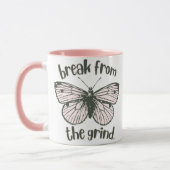Vlinder koffiemok mok (Links)