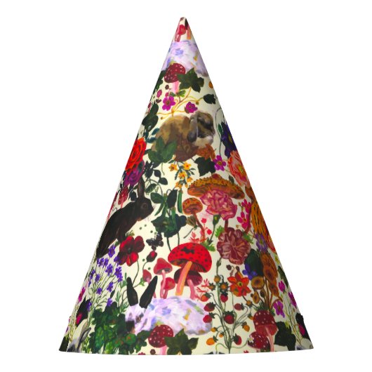 vlinder Konijnenkonijn Waterverf van Florence Feesthoedjes (Voorkant)