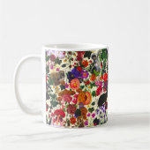  vlinder Konijnenkonijn Waterverf van Florence Koffiemok (Links)