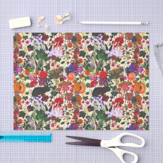  vlinder Konijnenkonijn Waterverf van Florence Tissuepapier (Craft)