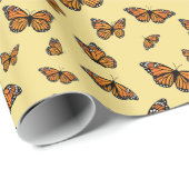 Vlinder Koning Random Vliegpatroon Cadeaupapier (Rol Hoek)