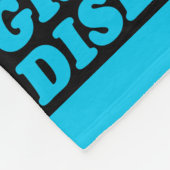 Vlinder/Krijger...Graves' Fleece Deken (Hoek)