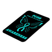Vlinder/Krijger...PCOS Magneet (Linkerzijde)