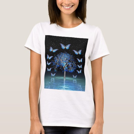 Vlinder Kristal Boom T-shirt (Voorkant)