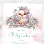 Vlinder Kuiken Baby Shower Kaart