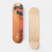 Vlinder Kunst 13 Skateboard (Voorkant)