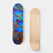 Vlinder Kunst 35 Skateboard (Voorkant)
