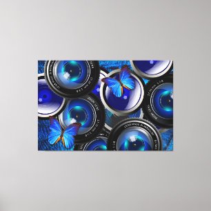 Vlinder Kunst 44 Canvas Afdruk