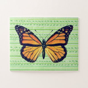 Vlinder kunst jong kind puzzel