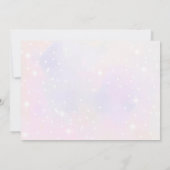 vlinder kussen vlinder meisjes verjaardag foto kaart (Achterkant)