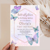 vlinder kussen vlinder meisjes verjaardagsfeest kaart