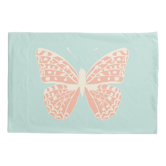 vlinder kussensloop (Achterkant)