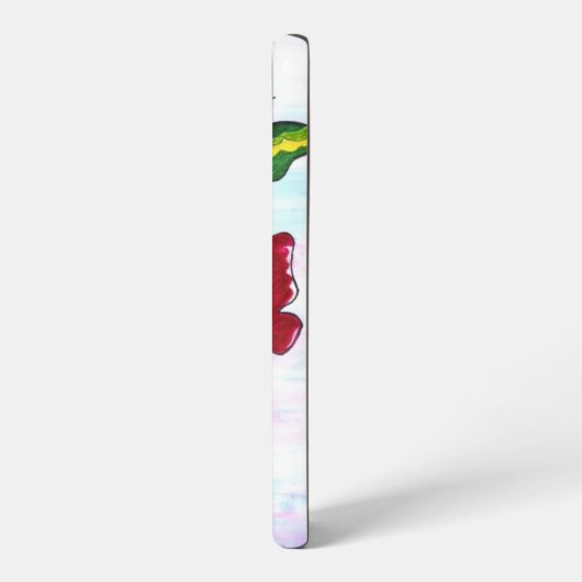 "Vlinder Label" Samsung Galaxy Hoesje (Linkerkant)