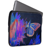 Vlinder  laptop sleeve (Voorkant Rechts)