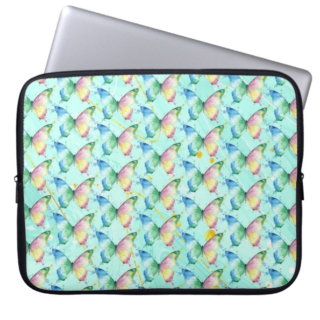 Vlinder Laptop Sleeve (Voorkant)